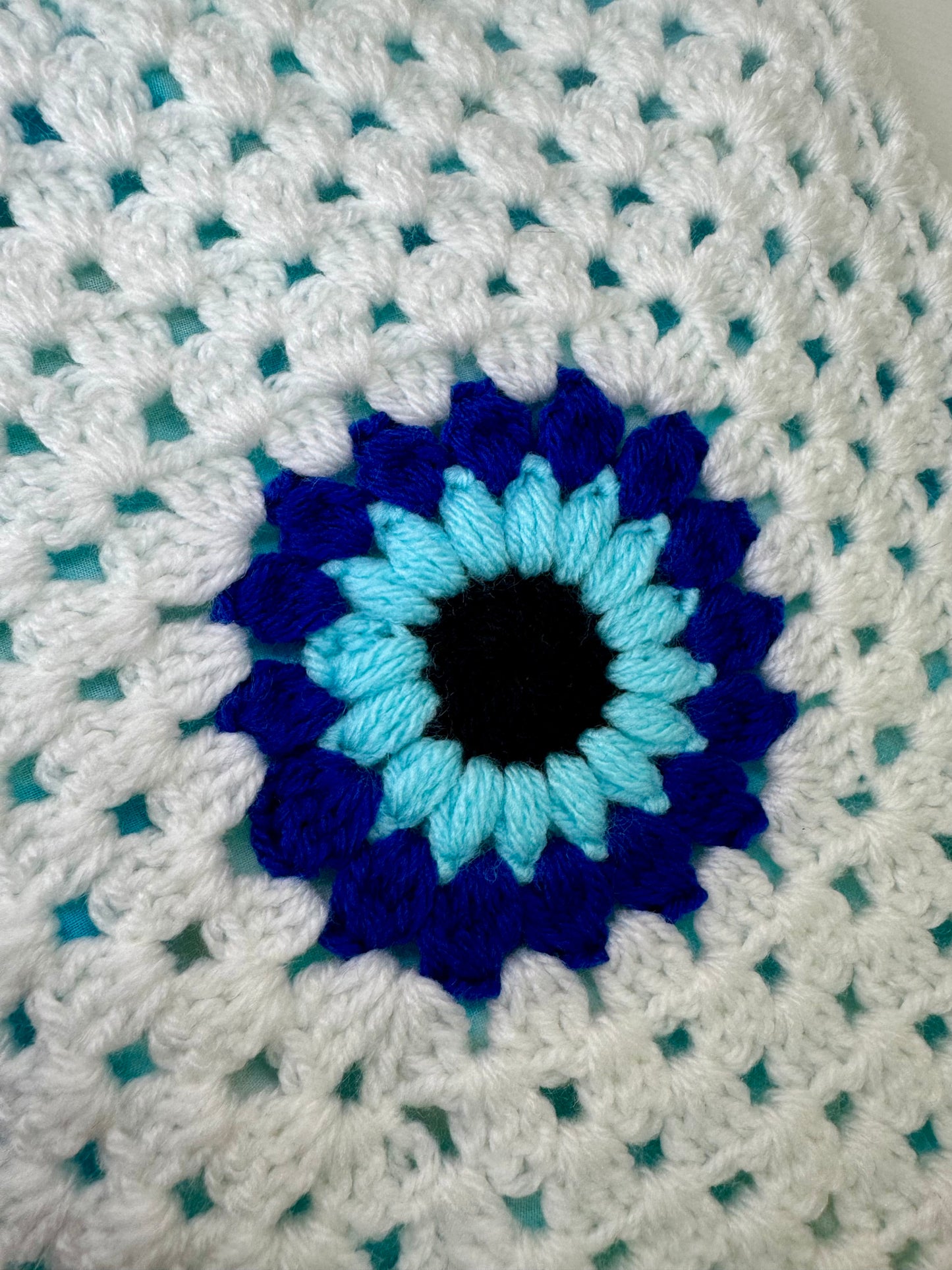 Sunburst Granny Square Cross Body Bag - 1 of 1, Ready to Ship