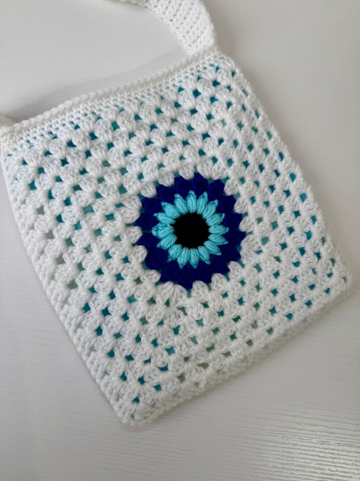 Sunburst Granny Square Cross Body Bag - 1 of 1, Ready to Ship