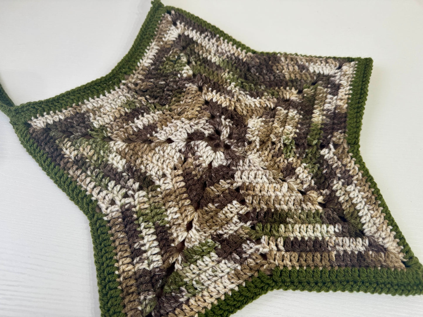 Camouflage x Khaki Green Star Bag - 1 of 1, Ready to Ship