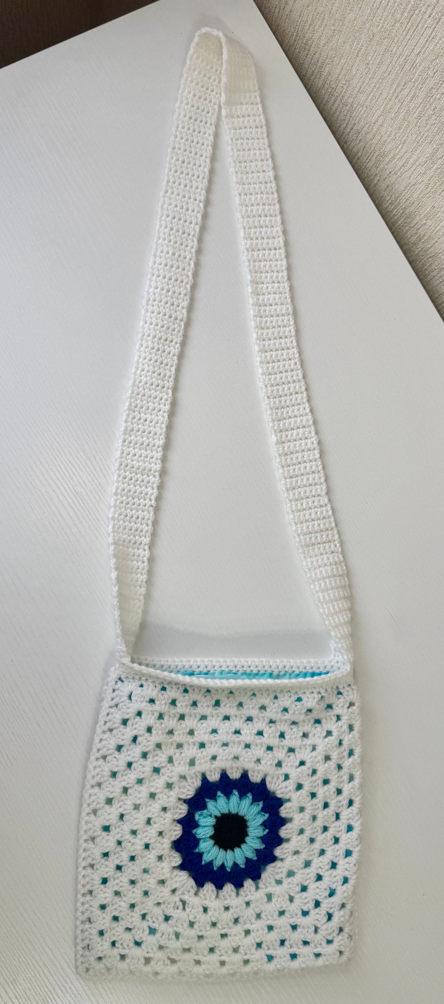 Sunburst Granny Square Cross Body Bag - 1 of 1, Ready to Ship