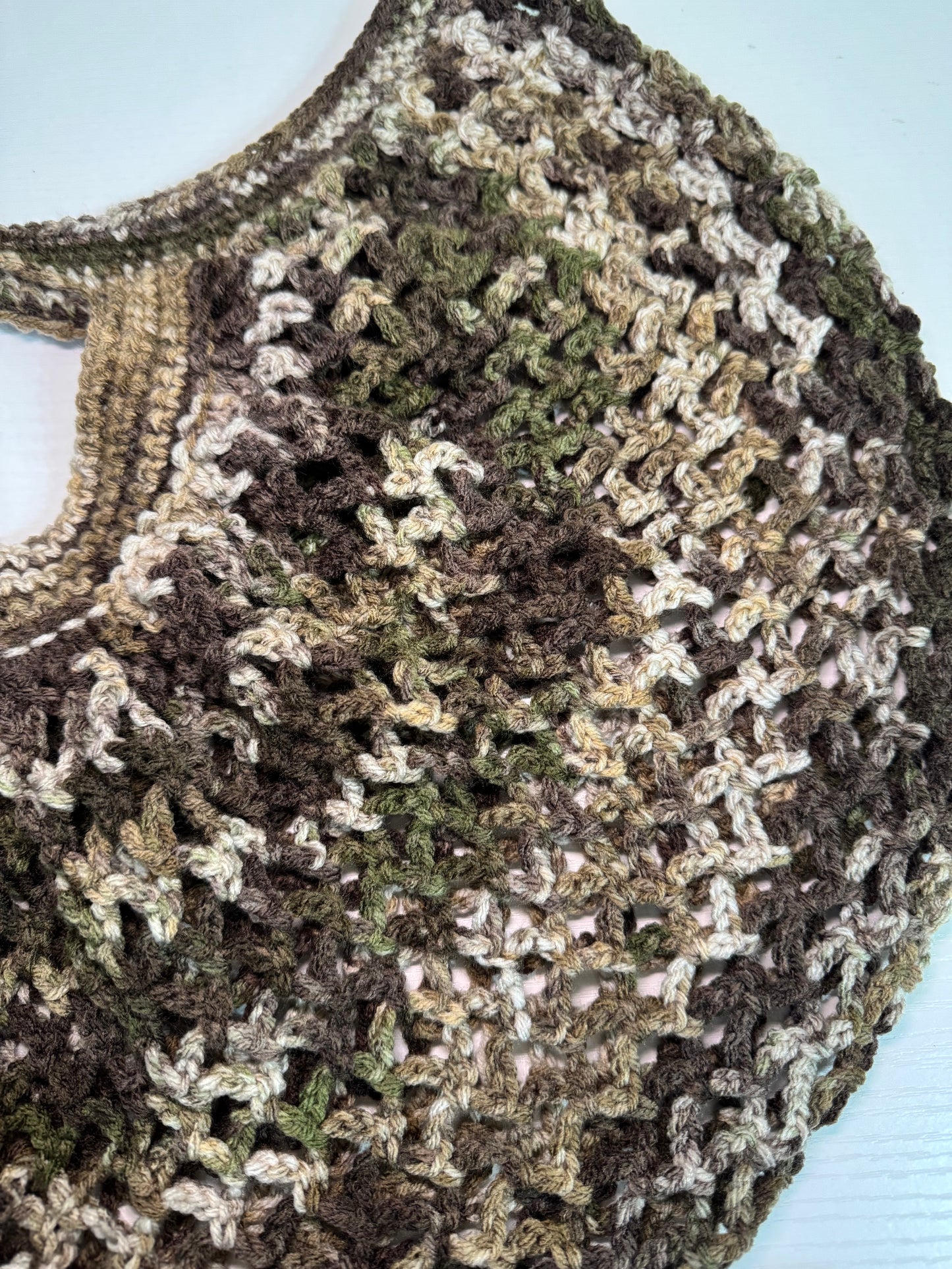 Camouflage Market Bag - Ready to Ship