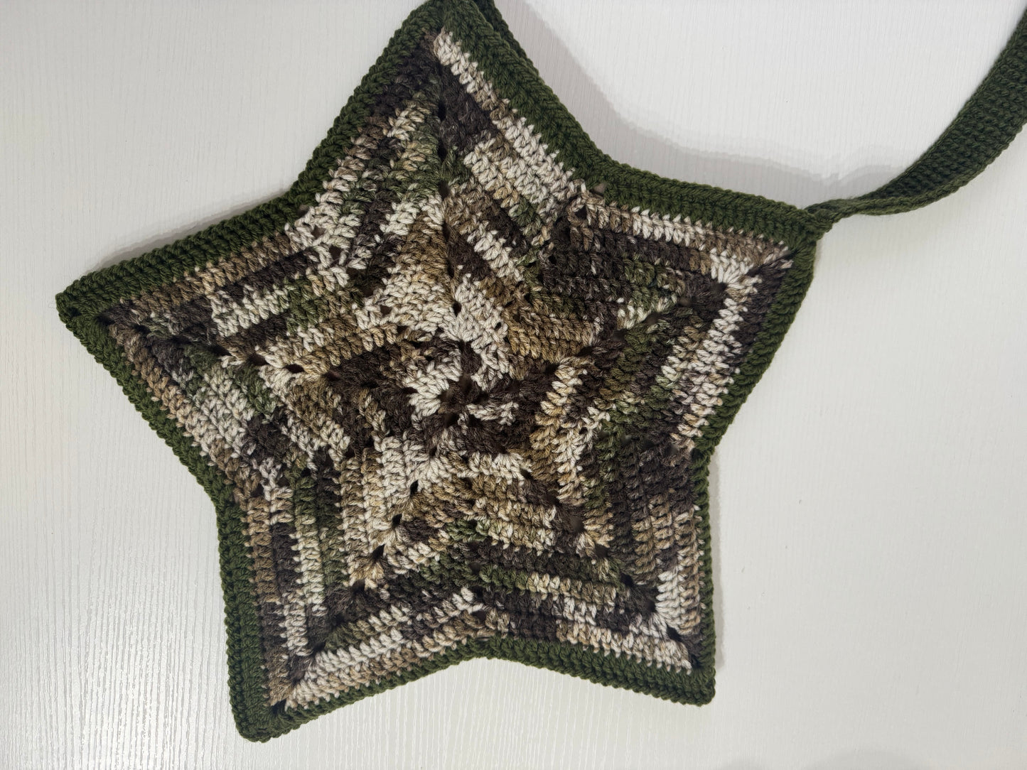 Camouflage x Khaki Green Star Bag - 1 of 1, Ready to Ship