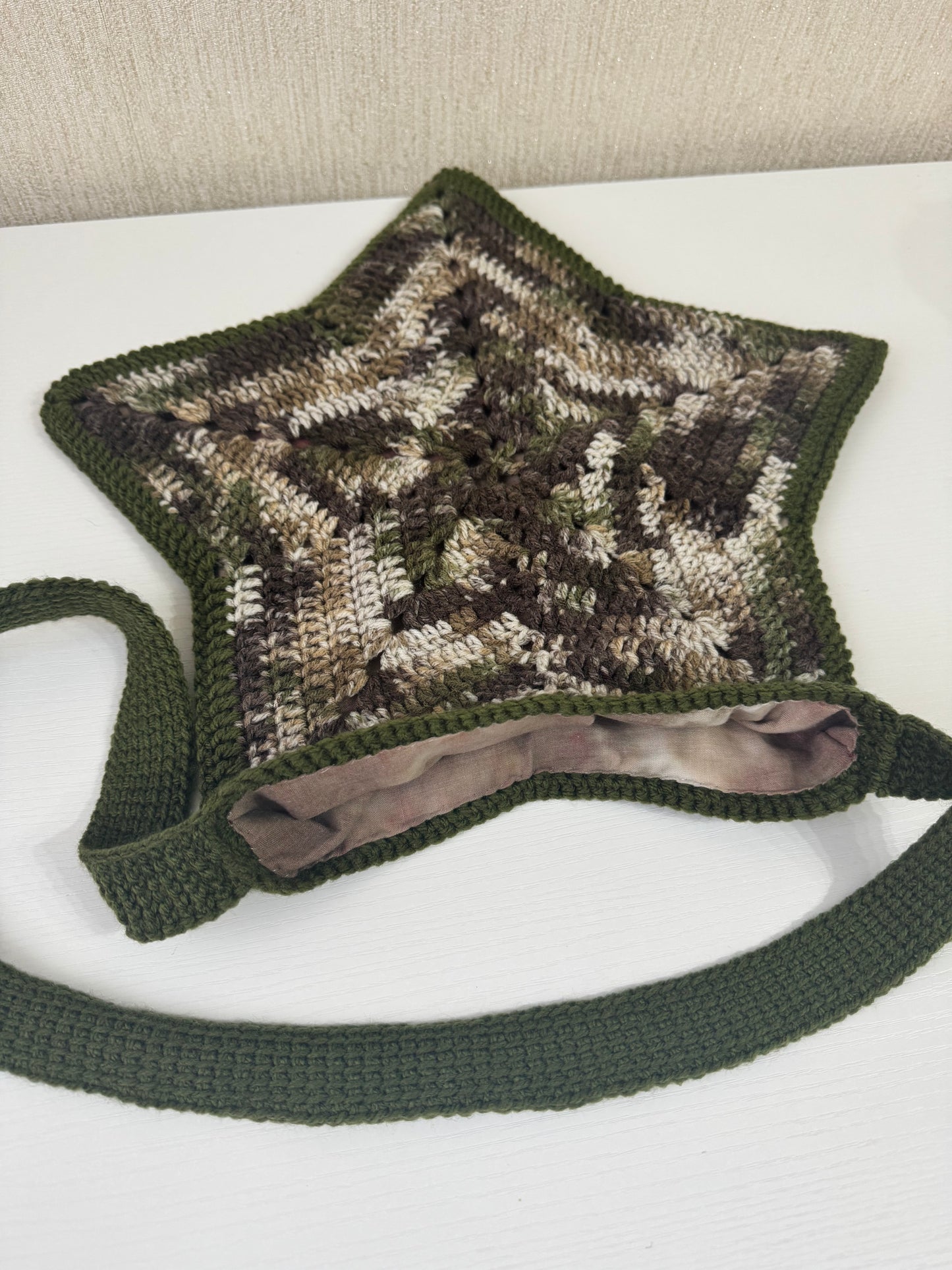 Camouflage x Khaki Green Star Bag - 1 of 1, Ready to Ship