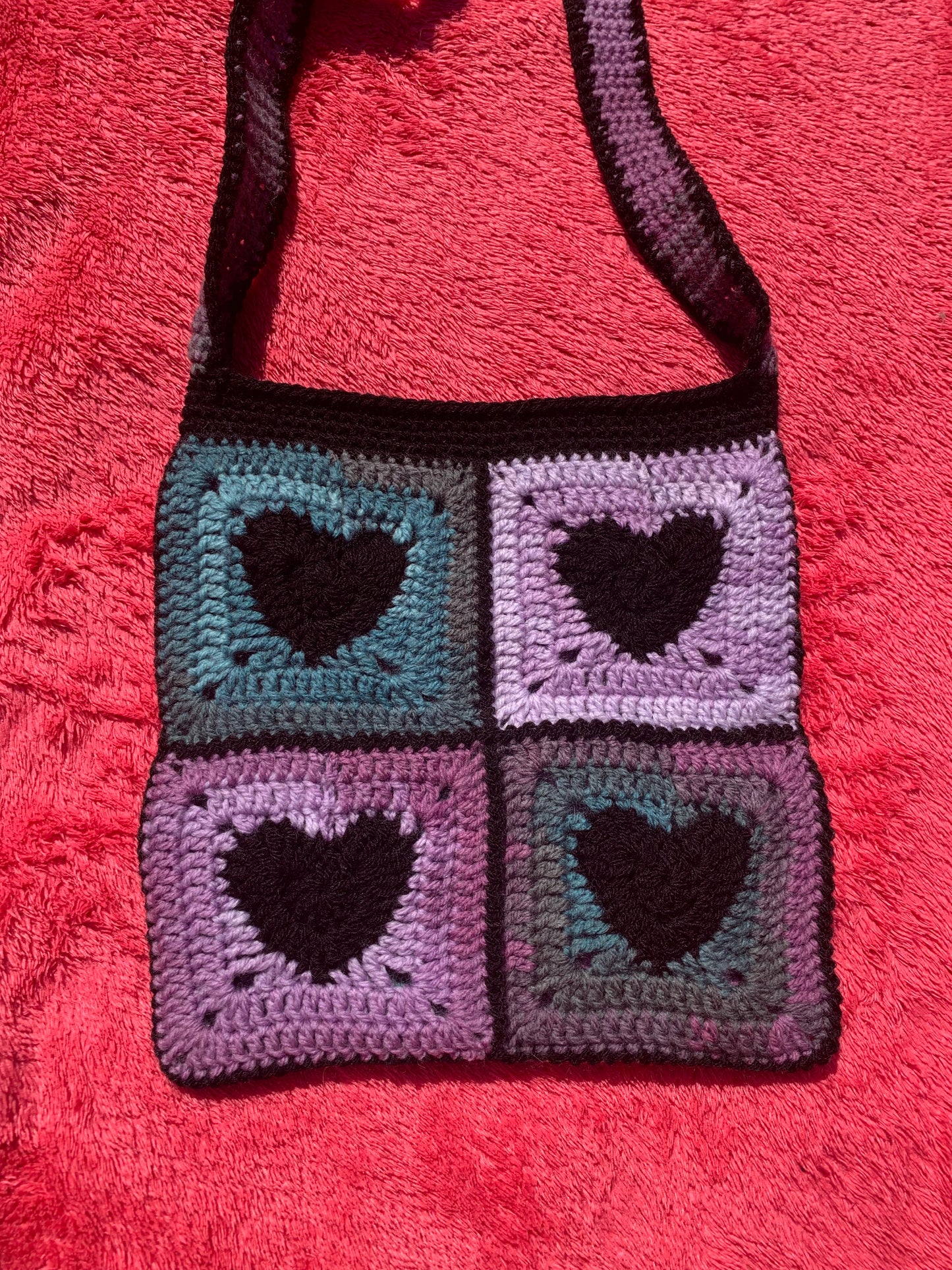 ♥ Amethyst Cove Lotta Love Cross Body Bag- Ready to Ship ♥