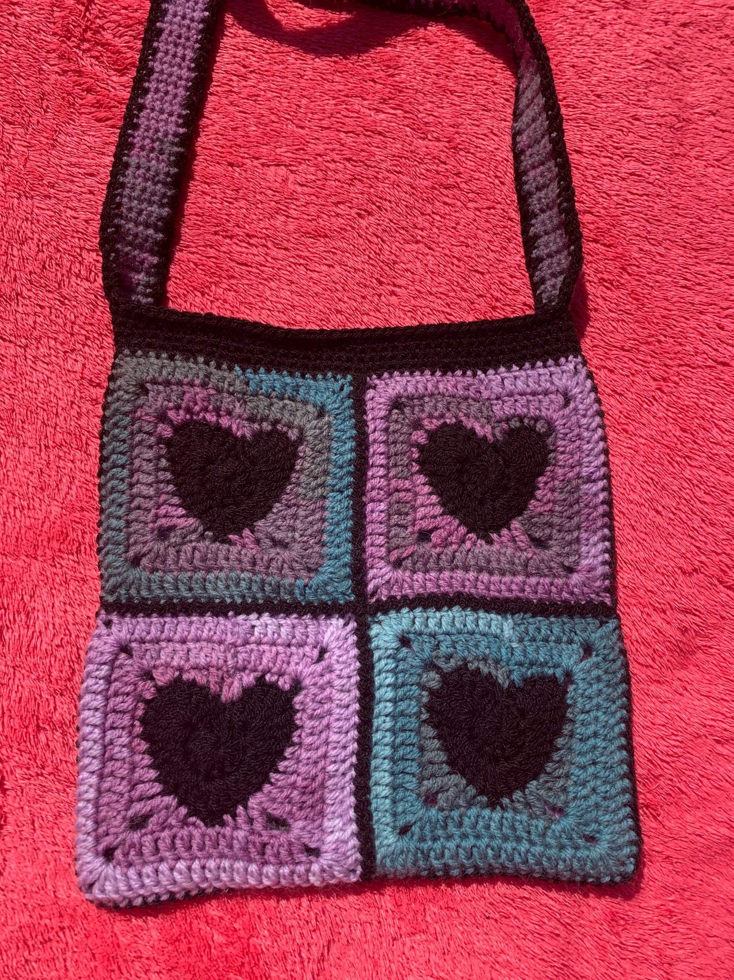 ♥ Amethyst Cove Lotta Love Cross Body Bag- Ready to Ship ♥