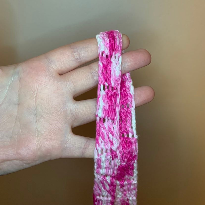 Pink Tie Dyed Bottle Carrier with Shoulder Strap - 1 of 1 , Ready to Ship