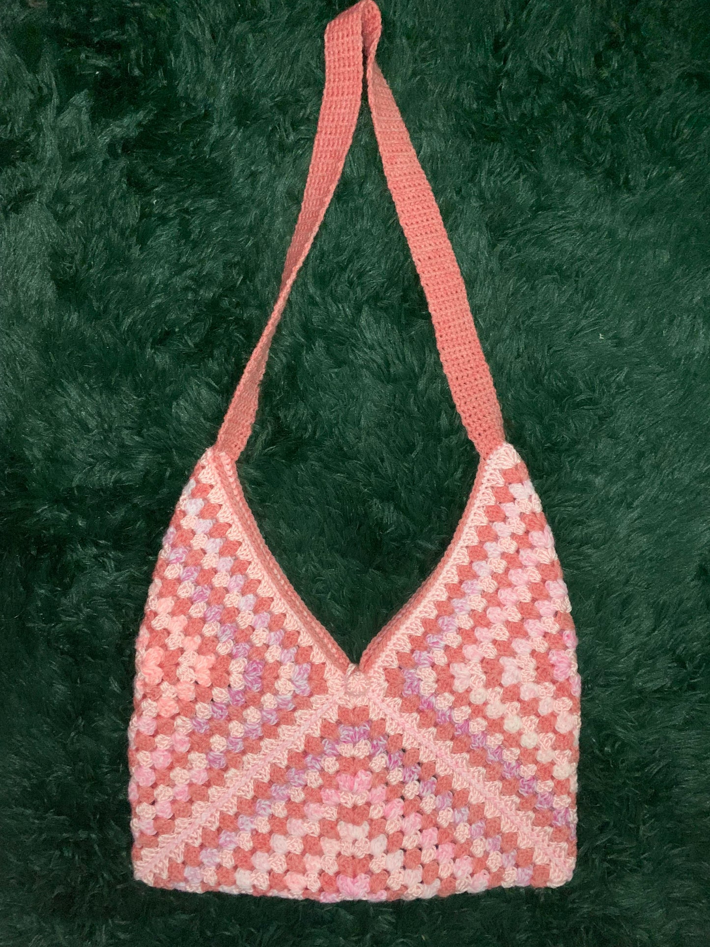 Peachy Keen Boho Shoulder Bag