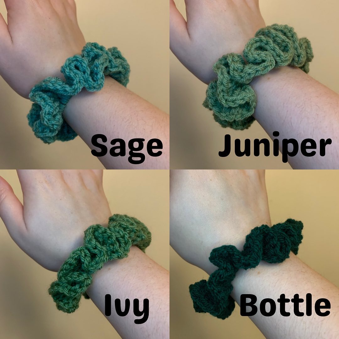 Crochet Scrunchies